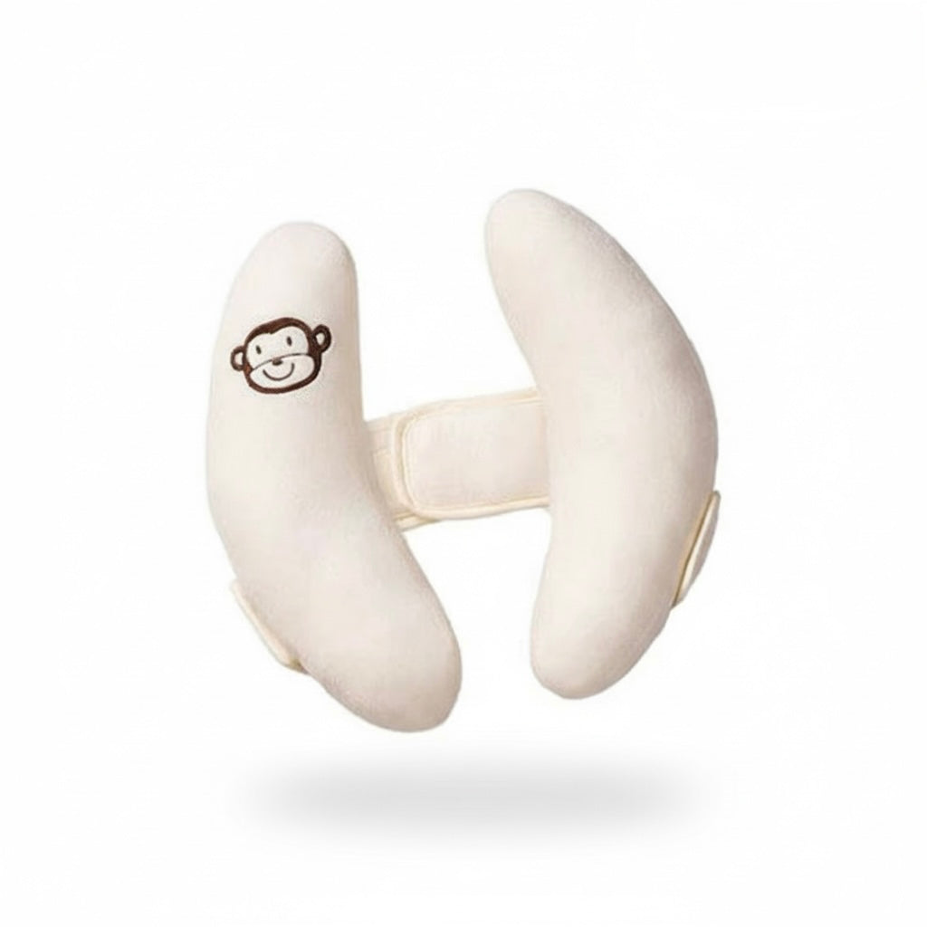 SnugNest™ – Organic Baby Head Shaping Pillow