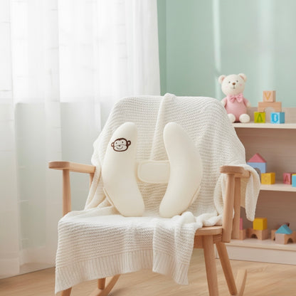 SnugNest™ – Organic Baby Head Shaping Pillow