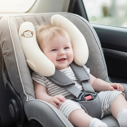 SnugNest™ – Organic Baby Head Shaping Pillow