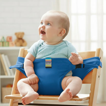 EasySeat™ Portable Baby High Chair – Safe & Secure Feeding On-The-Go!