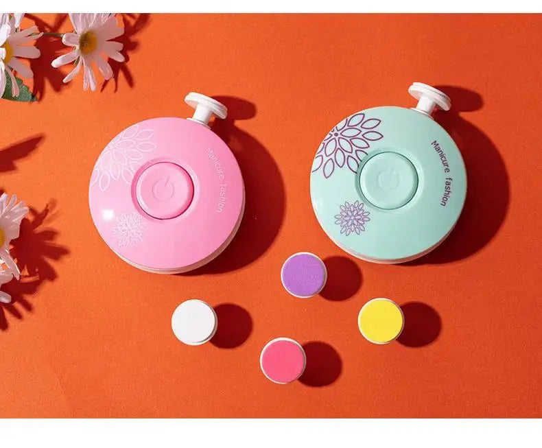 SafeTrim™ Electric Baby Nail Trimmer | Whisper-Quiet & LED Light