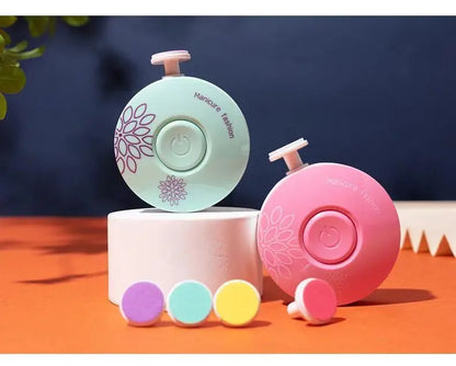 SafeTrim™ Electric Baby Nail Trimmer | Whisper-Quiet & LED Light