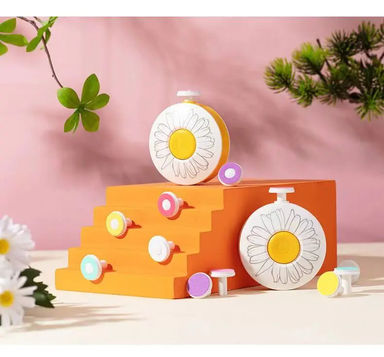 SafeTrim™ Electric Baby Nail Trimmer | Whisper-Quiet & LED Light