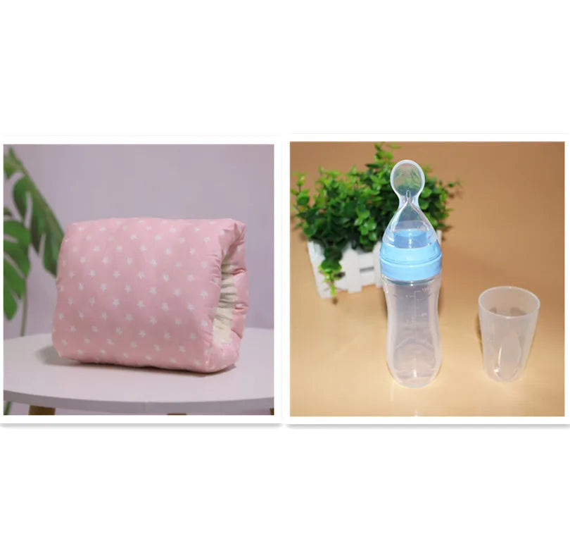 Cotton Nursing Arm Pillow - Soft Support for Mom & Baby