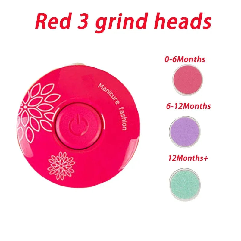 SafeTrim™ Electric Baby Nail Trimmer | Whisper-Quiet & LED Light