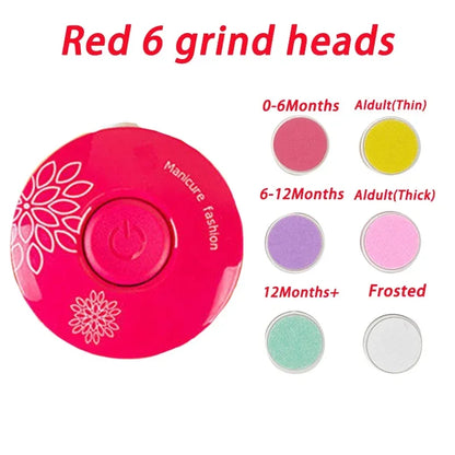 SafeTrim™ Electric Baby Nail Trimmer | Whisper-Quiet & LED Light